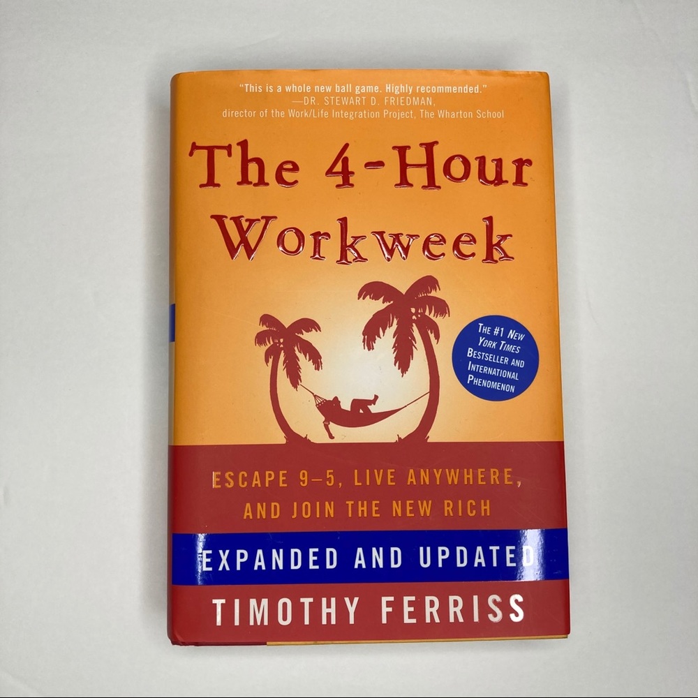 2/$12 books The 4 Hour Workweek by Timothy Ferriss